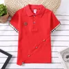 Polos Kinderen Polo Shirt Solid Kids Boys Polo Shirts Korea Fashion Boys Designer Design School Uniform 214 jaar 230508