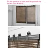 Curtain Roller Blinds Hollow Translucent Shades Window Curtains For Home Bedroom Living Room FBE3