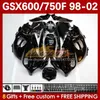 Suzuki Siyah Hisse Senedi GSXF750 GSXF600 Katana GSXF 600 750 CC 600cc 750cc 1998 1999 2000 2001 2002 169no.49 GSX750F GSXF-600 GSXF-750F GSX600F 98 99 00 01 02 OCITING