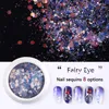 Nail Glitter Art Sequins Mixed Holographic Mirror Irregular Sequin Flakes Purple Nails Decorations DIY Manicure