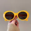 2022 Summer Fashion Big Frame Ovali Ovali Ovali Donne uomini Vintage Colorful Sun Glasses Female Beach Shades Men de Sol 0508