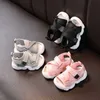 Sandaler baby sandaler mesh herrskor år gammal sommar baby strandskor flickor fritid mjuka sulor gåskor småbarn flicka skor