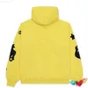 Spider Hoodies 555555 Nouveau créateur de mode Sweatshirts pour hommes Jaune Jeune Thug Spder Hommes Femmes Hip Hop Star World Wide Pulls