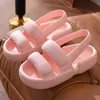 Sandals New Solid Sandals Summer Casual Soft Bottom Slip On Female Men Sandals Comfortable Outdoor Woman Beach Shoes
