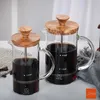 Кофейные горшки французский кофемашина пресс для фильтра чайная пивоварня кофеватор чайная программа простая давление в горшок кофеватор рука ручной кастрюль Pot Tea Maker P230508