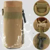 Backpackpakketten tactische molle waterfles zak zakje zakelijke buiter militaire outdoor reizen camping wandel fietsen vissen jachtwater flesdrager p230508