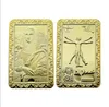 Diğer Sanat ve El Sanatları 1 Oz Swizerland Argorheraeus Gold Bar Yüksek Kaliteli Blion Ayrı seri numarası satan iş hediyesi c2453