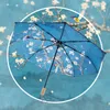 Umbrellas Female Portable Umbrella Folding Wind Resistant High Quality Parasol Uv Protection Paraguas Plegable Mujer Daily Supplies Gift 230508