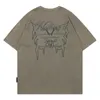 Hommes T-shirts LACIBLE Papillon Broderie T-Shirt 2023 Simple Manches Courtes D'été En Plein Air Lâche Casual T-shirts Hommes Femmes Coton Tops T-shirt