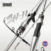 Canne da pesca per barche Kingdom SILVER NEEDLE Ultralight Fast Spinning 2 sezioni UL L ML M MH Fuji Ring Fibra di carbonio Casting Travel 230508