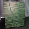 Tasarımcı Erkekler İzler Kutular GMT Koyu Yeşil İzle Dhgate Box Lüks Hediye Woody Case Saatler İçin Yat Saat Kitap Kart Etiketleri ve İsviçre İzler Kutuları Gizem Kutuları U1