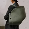 Abendtaschen FIRMRANCH Retro-Trend Einfarbig Fächerförmiges Design Große Größe Supergroße Kapazität Hochwertige schicke Damen-Schulter-Achseltasche T230508