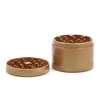 Smoking Pipes Ceramic paint 4-layer smoke grinder is not sticky, easy to clean, and can be washed with water