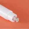 5ml 10ml 15ml Empty White Airless Lotion Pump Cream Bottle For Cosmetic Use Plastic Sprayer Perfumevials