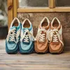 Sukienka buty maden retro buty do joggingowe dla mężczyzn zwykłe oddychane lekkie buty sportowe na świeżym powietrzu biegające w tenisowe trampki 230508