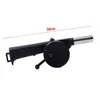 New Outdoor Barbecue Fan Hand-cranked Air Blower Portable BBQ Grill Fire Bellows Tools Picnic Camping Accessories