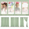 Curtain Party Decoration Background Cloth Pography Wedding Home Garden Birthday Pendant Wall Deco