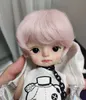 Dolls 1/6 BJD muhan dragon or tiger only head or head with body recast bjd no Makeup Resin Material DIY Cute Girl Doll Accessories 230508