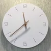 Wall Clocks Nordic Style Fashion Simple Silent For Home Decoration Clock Battery Operated Modern Design Timer Ornament