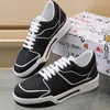 Summer Mens Classic Lace up Sports Shoes Fashion Designer Embroidered Love Board Shoes Men Small White Shoes Outdoor Walkers Casual Sports Shoes