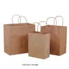 Gift Wrap Box 2023 Bag 50pcs Mix Color 32x11x25cm Kraft Paper Tote Bags /festival Bags/paper With Loops/wedding