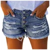 Active Shorts Womens Fashion Distressed Tassel Denim With Straight Breasted Jeans Women Casual Mid Thigh Drawstring