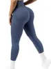 Kvinnors leggings sexiga ribbade kvinnor leggings push up mage control fitness legging smal hög midja leggins byte lyft sömlösa fitness tights 230508