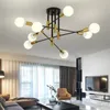 Lampadari Lampadario nordico moderno creativo Lampada da soffitto a LED per soggiorno Sala da pranzo Camera da letto Cucina E27 Luce Apparecchio per interni