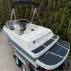 2014 Bayliner 185 Flight Swim Step Plataforma Barco EVA Foam Teak Floor Pad Mat Auto Backing Ahesive SeaDek Gatorstep Estilo Piso com boa qualidade