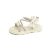 Sandaler Girls Rhinestone Sandaler 2023 Sommar Nya söta prinsessor för barn flickor Sandaler Fashion Beach Sandalias barnskor