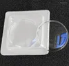 Kits de réparation de montres bleu teinte couvercle en forme de haut cristal bombé verre saphir montres pièce pour IW510104