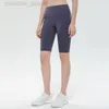 Desginer Al Yoga Legging Même Printemps/Été Nouveau Pantalon Brossé Double Face Même Short de Course Slim Fit Sports de Plein Air Capris pour Femmes