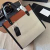 22 Field Tote Shopping Bag Canvas Patchwork Design Borsa da viaggio Borsa a mano Borse a mano e borsa a tracolla a tracolla di design Borsa MM portatile originale di alta qualità