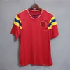 # 10 Valderrama Colômbia 1990 camisas de futebol retrô 2023 2024 clássico comemorar coleção antiga camisas de futebol vintage Escobar Guerrero FALCAO JAMES CUADRADO