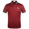 2023Mens Stylist Polo Camisetas luxuosas Itália Men Roupas de manga curta Moda casual Camise de verão MUITAS CORES ESTÃO DISPONÍVEIS