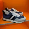 luxury designer Men's leisure sports shoes fabrics using canvas and leather a variety of comfortable materialsize38-45 mkjkkkyt000001