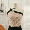 Camisoles Tanks Hault Knit Top Woman Tank Topps Women Floral Halter Cami Sweet Sticked Crop Camsoles Korean Fashion Lace Corsets Drop 230508