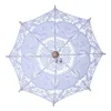 Yağmur Denizcilik Boyutu Nakış Dantel Şemsiyesi Düğün Dekorasyonu PO PROP Çiçek Kız Şemsiye Pamuklu Dantel Çocuk Güneş Şemsiyesi 230508