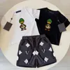 Designer Kinder Kleidung Sommersets Jungen Trails Casual Letter Baby Girls Kid T -Shirts Hose Kinder Kinder Kurzarm Set Multi -Stil