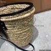 Shoulder Bags Designer Jac Le Panier Soleil Straw Bag And Leather Basket Tote Shoulder Handbags Luxury Fashion Woven BagsHigh quality