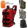 Pacotes de mochila 30L Bag ao ar livre Bag mochila tática Militar Balcadas Bolsas de escalada Camping Rucksack Bag Tactical Sport Camouflage P230508