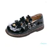 Dress Shoes Japanse dames JK -uniform lolita kant schattige zoete ronde hoofd retro meisje beer