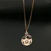 Pendant Necklaces Mystical Witchcraft Magic Bottle Necklace Laser Cut Stainless Steel Celestial Charm Fashion Jewelry YP8754