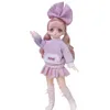 Dolls 1/6 Bjd Anime Dolls For kids Girls 6 to 9 Years and 7 to 10 Years Ball-jointed Comic Face Doll 30cm with Dresses Toy for Girls 230508