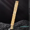 Metal Golden Dragon Fountain Pen Marble Pillar School Office Stationery