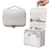 Cosmetische tassen Marfino toiletartikelen draagbare grote capaciteit reisorganisator nylon mesh transparant Clear