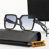 Дизайнерские солнцезащитные очки для женщин мужчинам, очки, специальные буквы UV400 Большая нога рама двойной луче