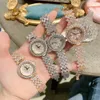 Vrouwen horloges elegante mode dames s sieraden luxe armband horloge waterdichte kwarts Romeinse polshorloge lotus 230506