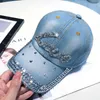 Snapbacks Casquette de baseball d'été pour femmes Chapeaux Designer LOVE Strass Caps Snapback SunHats pour femmes Kpop Visières extérieures Dropshipping G230508