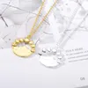 Pendentif Colliers Phase De Lune Pour Les Femmes En Acier Inoxydable Rétro Chic Boho Collier Glamour Montagnes Charme Bijoux Cadeaux De NoëlPendentif